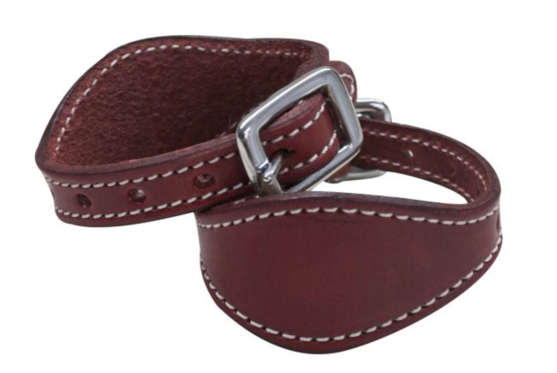 Stitched Leather Stirrup Hobbles - Image 4